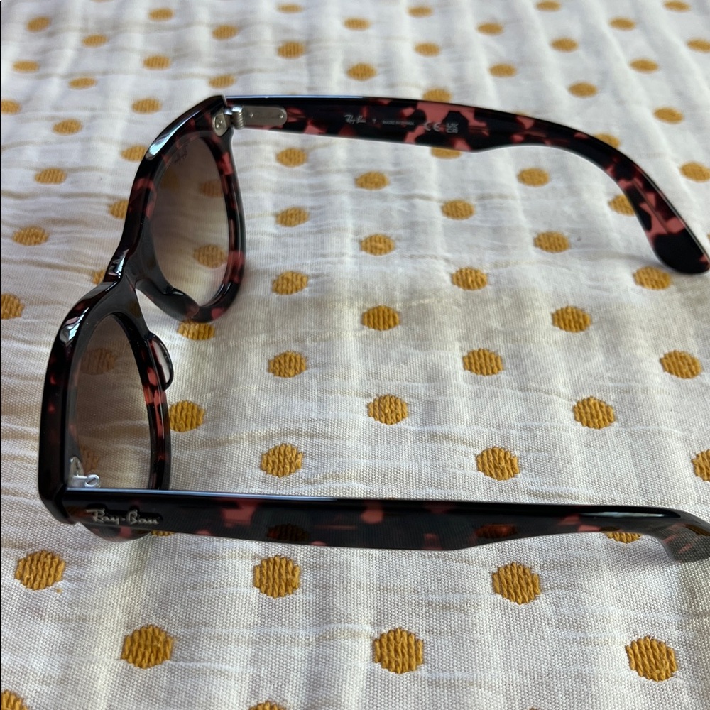 Ray-Ban Wayfarer Way sunglasses Polished Pink Havana - Picture 8 of 11